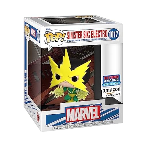 Funko POP! Deluxe: Marvel Sinister 6 - Electro - Marvel Comics - Exclusivo De Amazon - Figuras Miniaturas Coleccionables Para Exhibición - Idea De Regalo - Mercancía Oficial - Fans De Comic Books | Ya disponible en tu tienda friki favorita! En mundofriki.es! Funko POP! Deluxe: Marvel Sinister 6 - Electro - Marvel Comics - Exclusivo De Amazon - Figuras Miniaturas Coleccionables Para Exhibición - Idea De Regalo - Mercancía Oficial - Fans De Comic Books | Ya disponible en tu tienda friki favorita! En mundofriki.es!