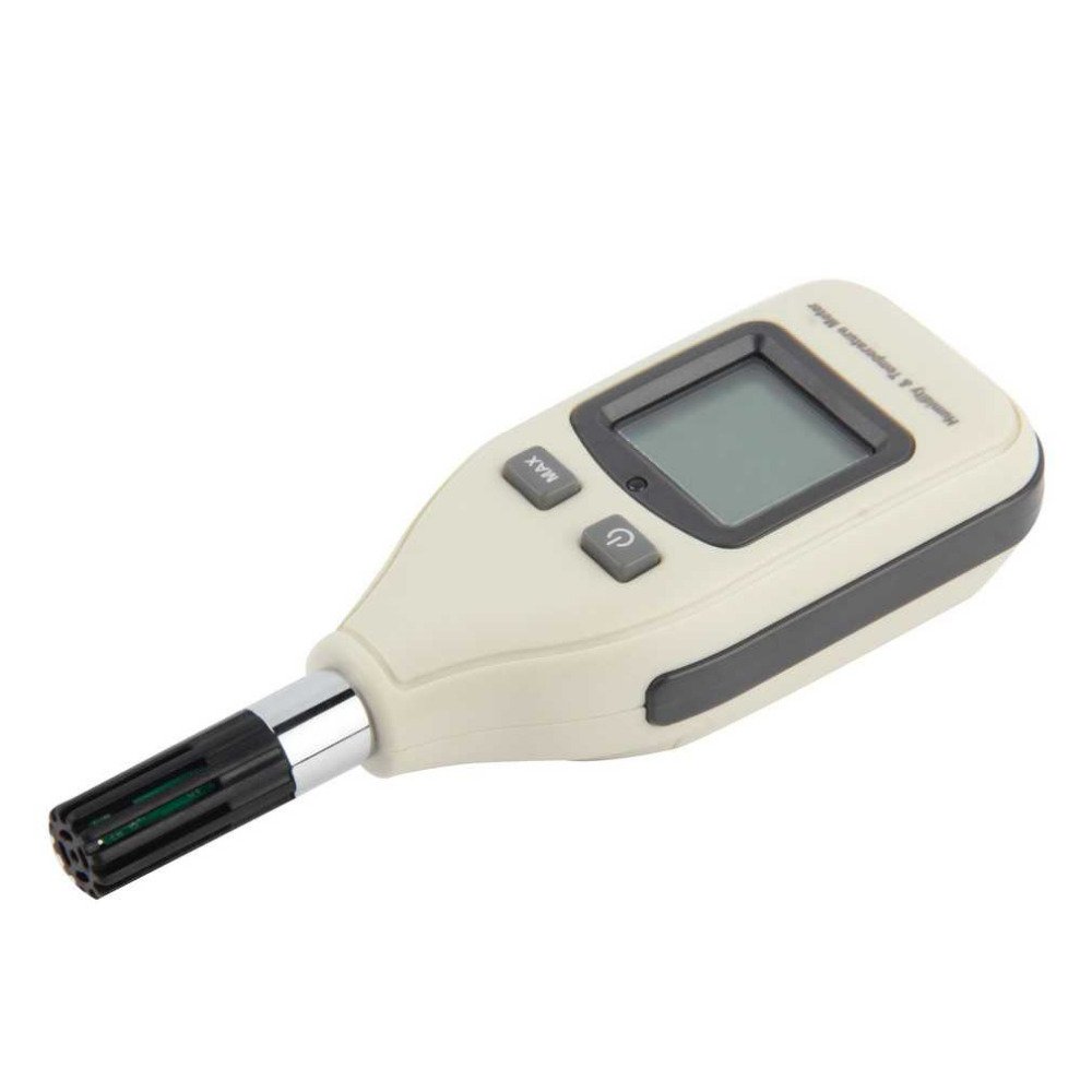 GM1362 Humidity Temperature Meter Digital LCD Display Thermo-Hygrometer w/LCD Backlilght & Data Hold