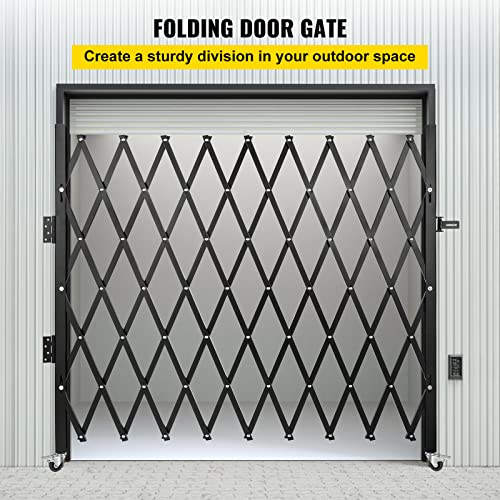 VEVOR Folding Security Gate 87"x85
