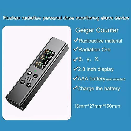 Medidor digital TiLtd contador Geiger radiación nuclear miniatura 5