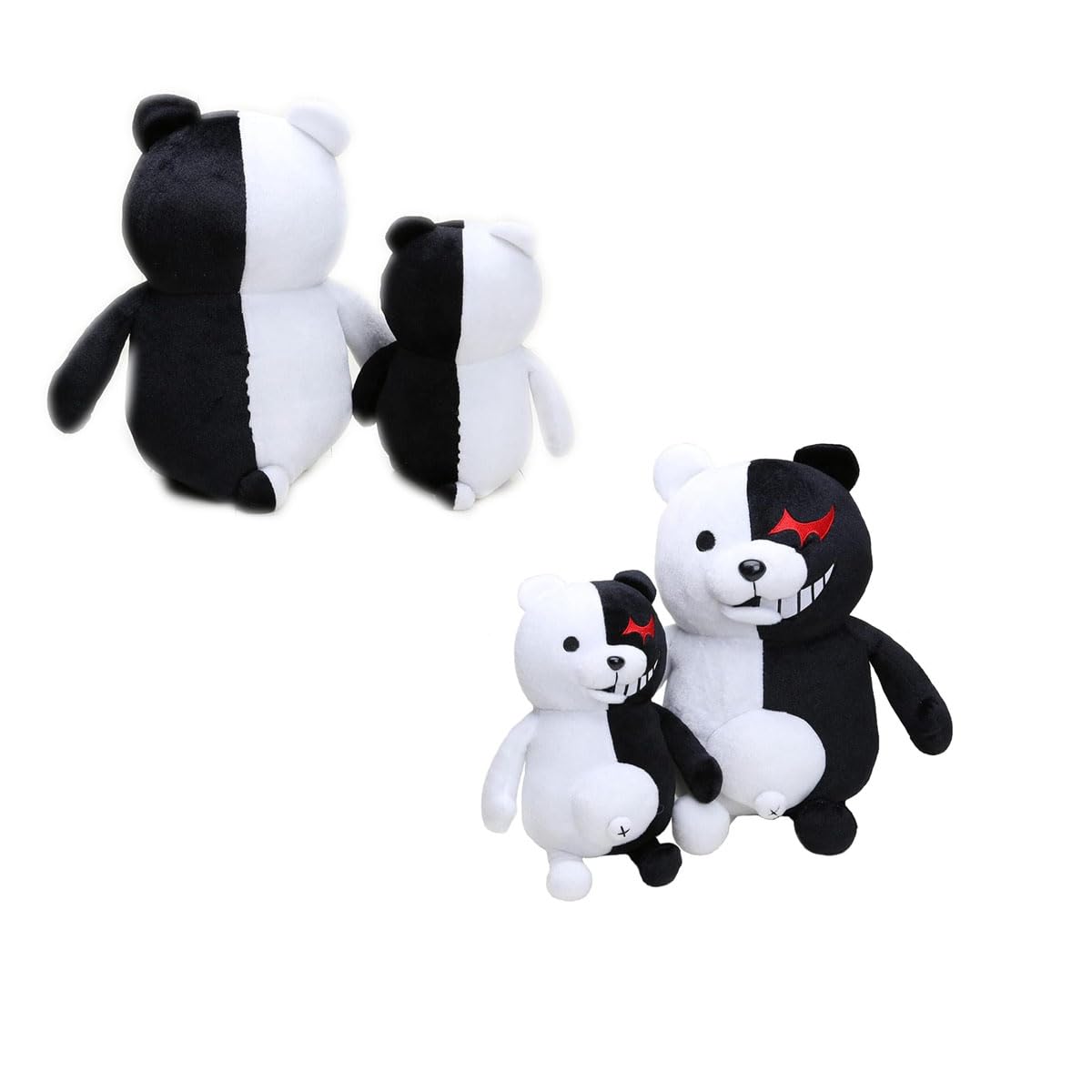Amazon.co.jp: モノクマ ぬいぐるみ かわいい おもちゃ 25CM/40CM