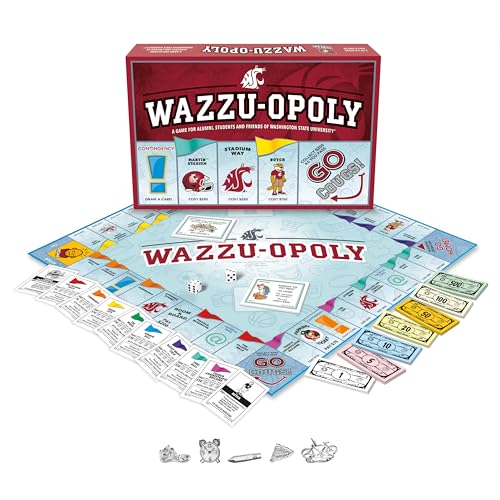 Juego de mesa Late for the Sky Wazzuopoly Washington State University miniatura 4