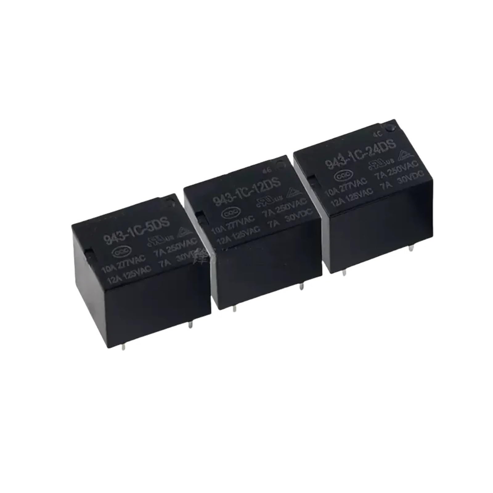 PKNVKZIDK 10PCS 943-1C-5DS 5VDC 5PIN 12A RELAY