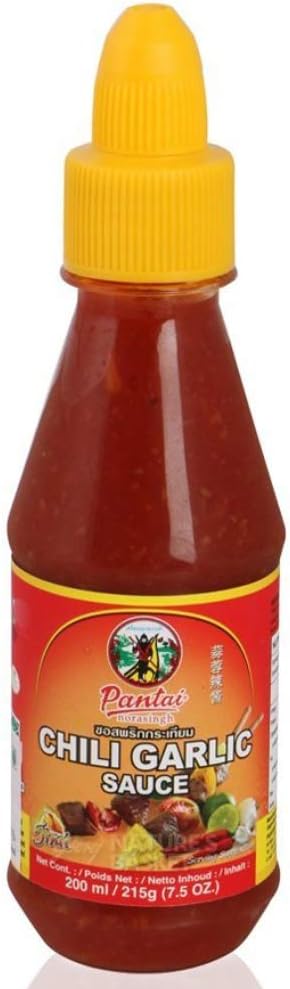 Norasingh Chili Garlic Sauce – Spicy, Tangy & Aromatic Thai Flavour Booster, 6.76 fl oz ℮ 200 ml