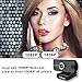 immagine 4LUROON Full HD 1536P Webcam USB per PC, Videocamera PC Webcam con Microfono per Computer Desktop, Tablet, Laptop, Giochi, Video, Conferenze, ECC (Nero)