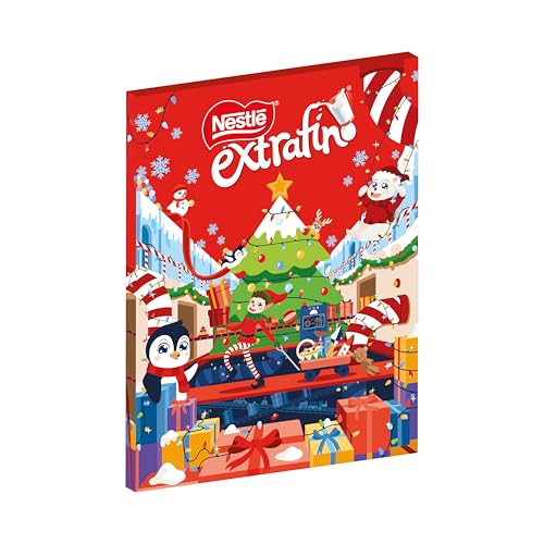 Nestlé Extrafino Calendario de Adviento de Figuritas de Chocolate, 85g