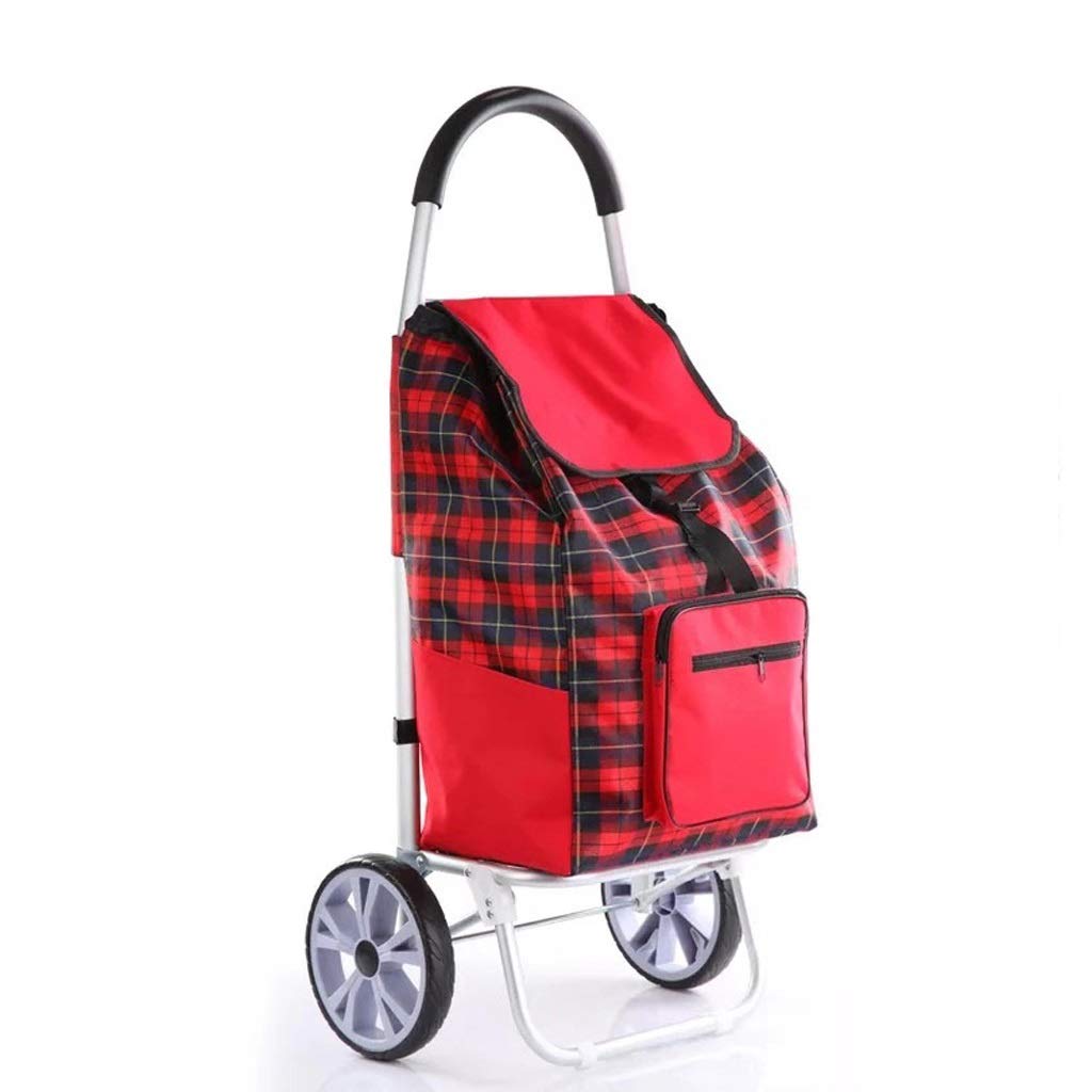 Buy Shopping Trolleys Portable Folding Shopping Cart Home Aluminum