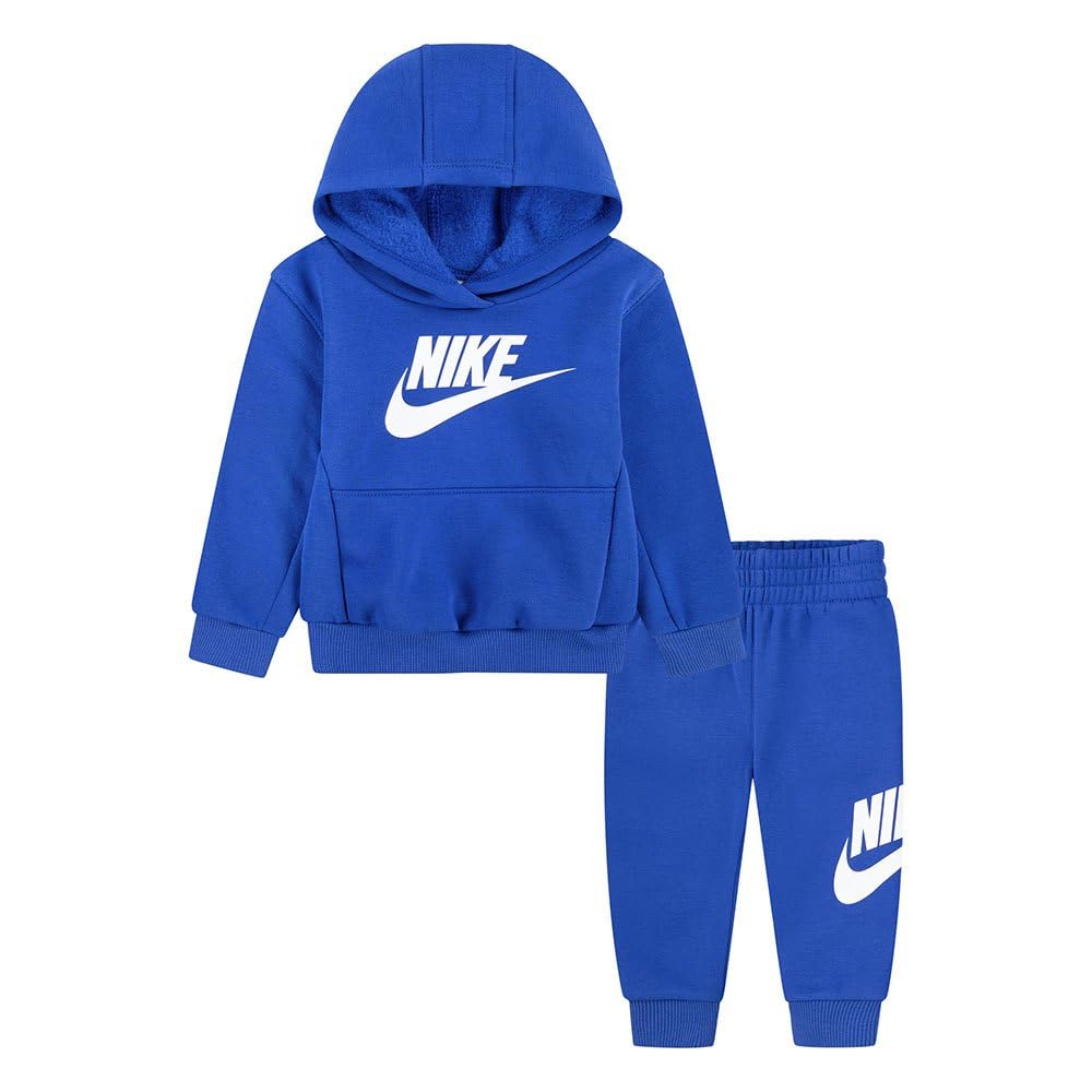 Nike Unisex Blue Club Fleece Tracksuit In  2 Years/3 Years Size 2 Kids