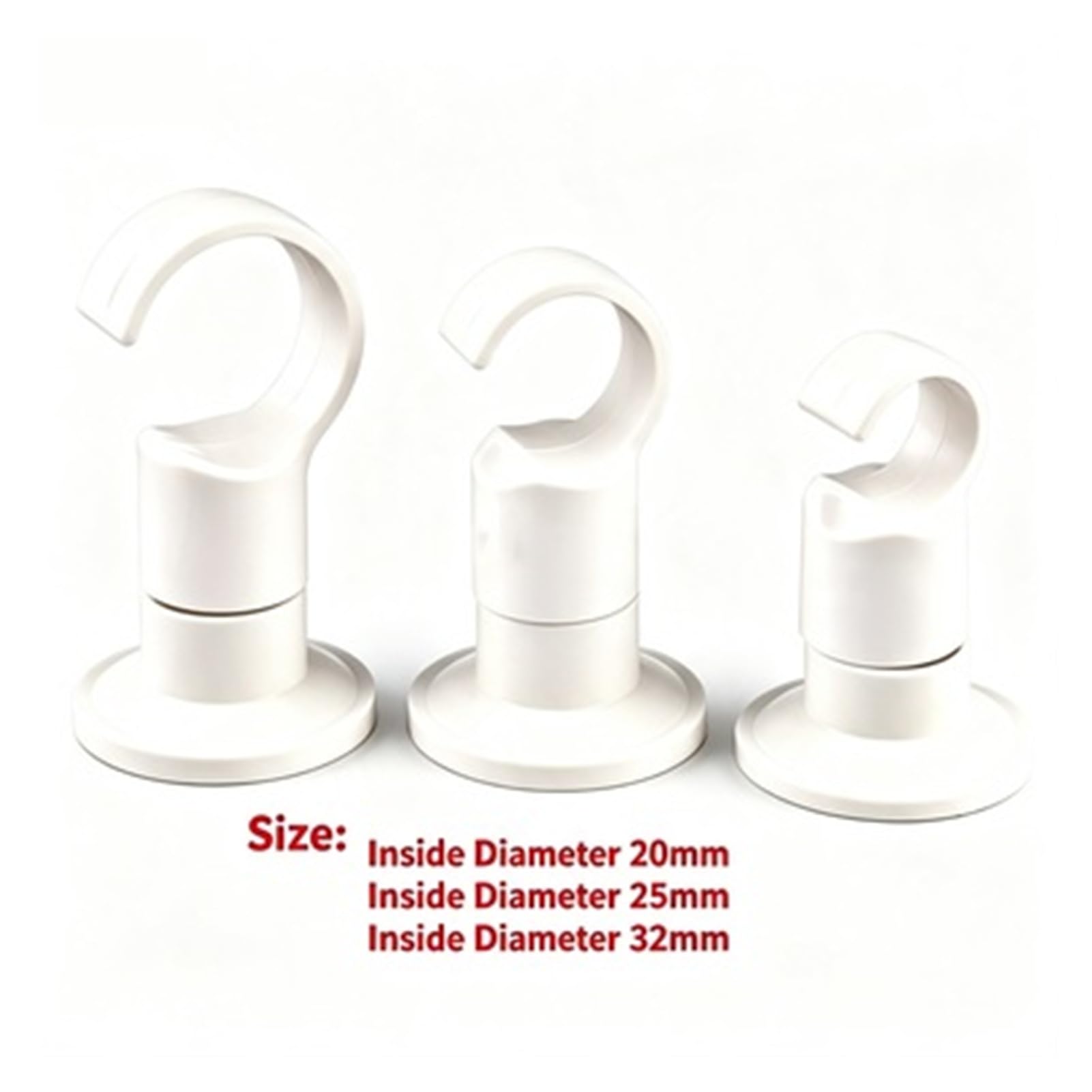 Staffa Fascetta Tubo Acqua PVC For Irrigazione Giardino