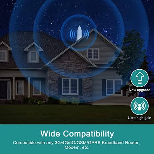 3G/4G/5G LTE Outdoor Omni-Directional Upgrade High Gain SMA Antenna, Compatible with 4G/5G Router/Modem - Image 2