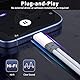 USB C Splitter 1 zu 2, USB C Y Kabel Kopfhörer Adapter und Laden, Typ C Stecker auf Doppel Typ C Buchsen Verteiler für Sprechende Musik mit iPhone 16/Pro/Max, Samsung S24/S23, Huawei