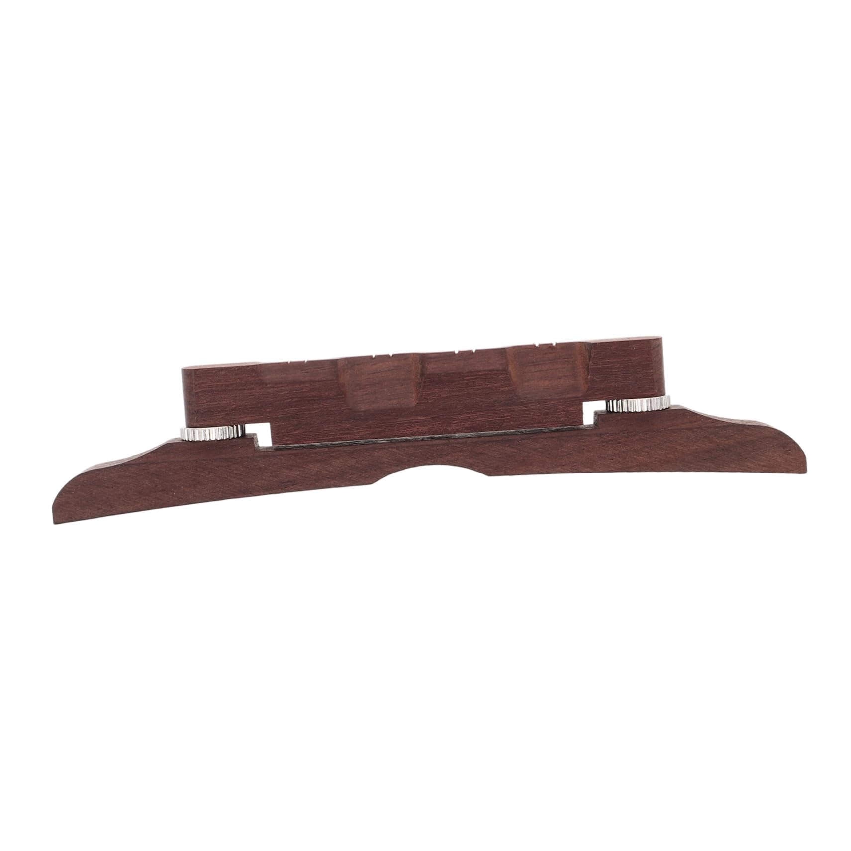 Generic Rosewood Mandolin Bridge for Guitar Durable Acoustic Tailpiece Enhancing Playability for Performances Practice and Recording Solves Tuning Issues for Smooth Music Experience