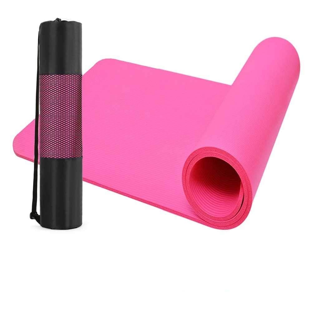 Prime Keys Extra Thick Yoga and Exercise Mat with Carrying Strap Anti