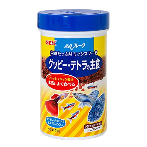 ジェックス パックDEフレーク グッピー・テトラの主食