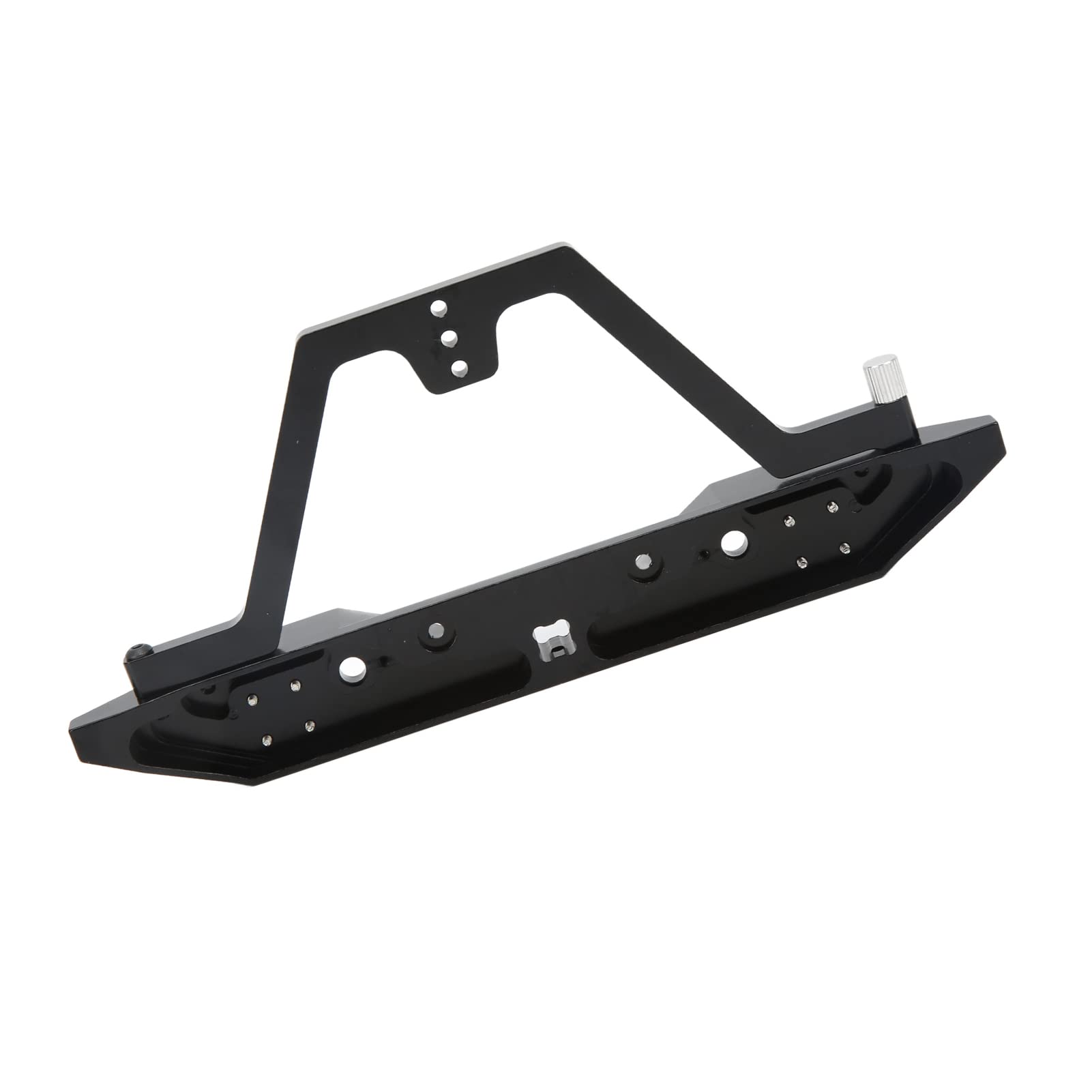 Metalowy zderzak tylny z zestawem bagażnika do przyczepy LED, metalowy tylny zderzak RC z bagażnikiem LED, zderzak ze stopu aluminium dla 4 SCX10 90046