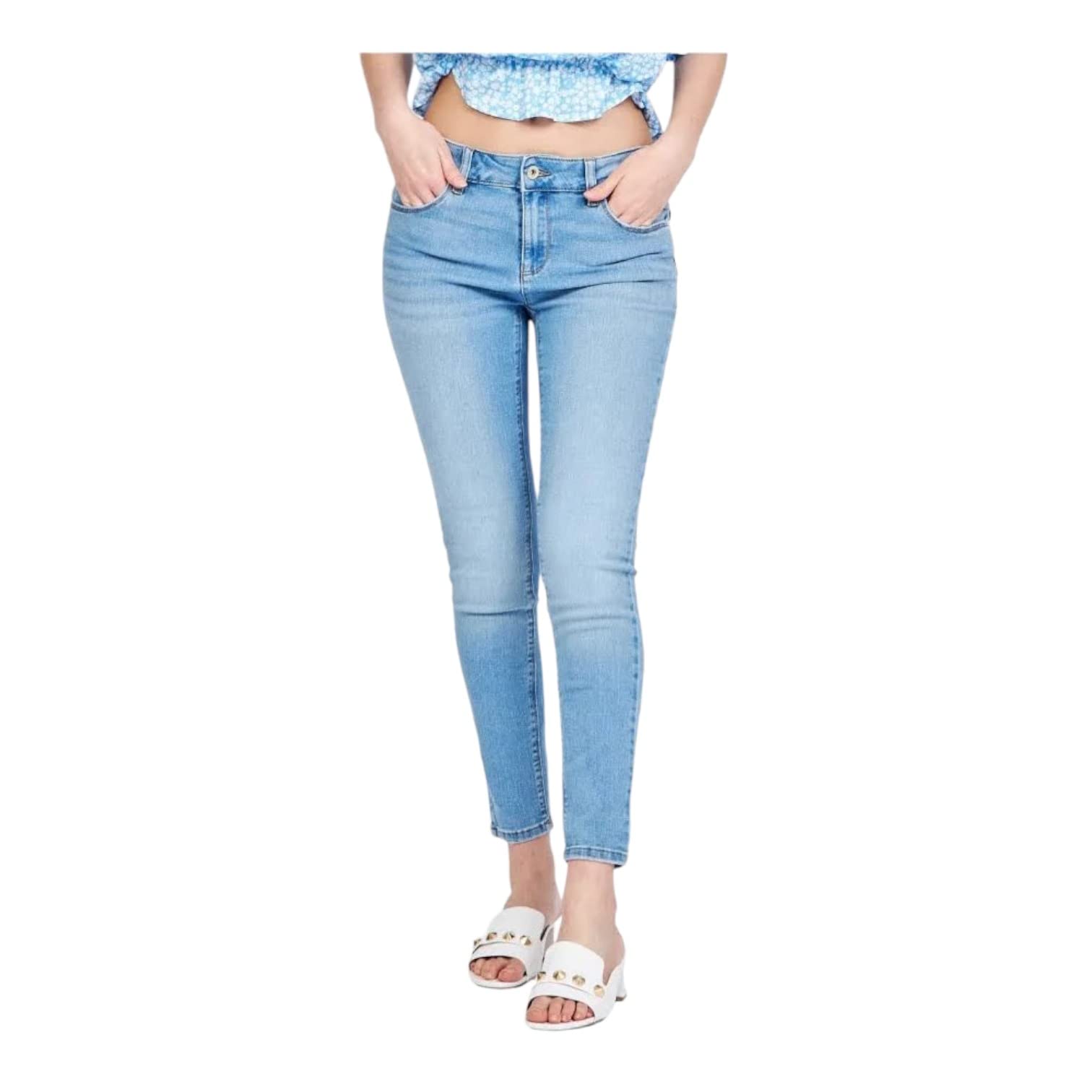 Fracomina Jeans da Donna Marchio, Modello FP23SV8000D40703, Realizzato in Denim. Blu