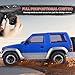 LD1297 RC Crawler 4x4 RTR Pajero-Style 1/14 4WD RC Truck Car LED Light Off-Road Climbing Rock Crawler Full Proportional Model Vehicles for Toy Gifts