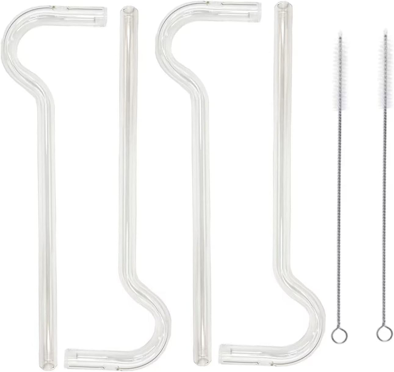 Anti Wrinkle Straw, Reusable Glass Drinking Straw, Prevent