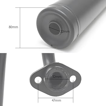 Amazon | スーパーカブ110 クロスカブ JA44 JA45 JA60 対応 マフラー