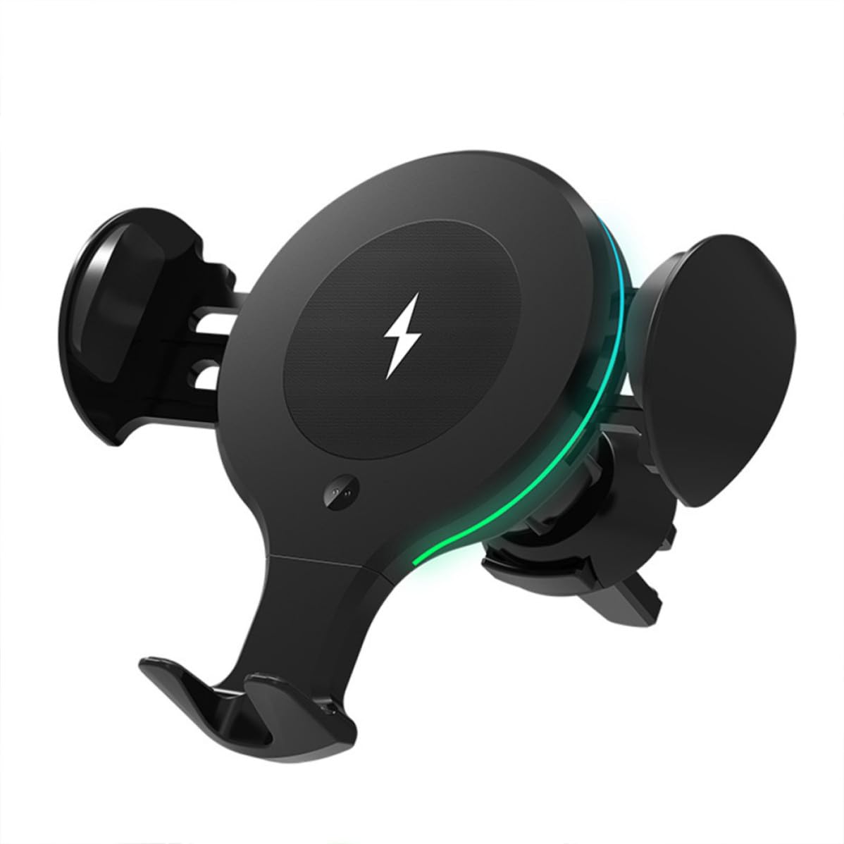 Caricatore per Macchina Wireless da 10w Supporto Telefono Auto Telescopico in Abs e Pom Protezione Temperatura e Sovraccarico per Cellulare in Automobile
