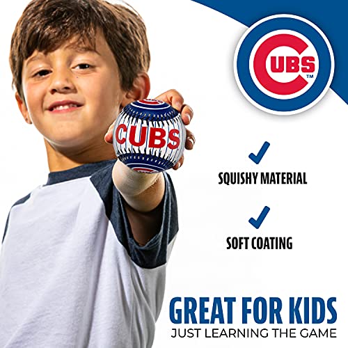 Image of Franklin Sports MLB Team Soft Baseballs - Team Logo - Fan Shop Toy Baseball for Kids - Decoration for Desks and Office