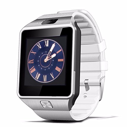 Zomtop Dz09 Bluetooth del Reloj del Reloj Inteligente con Cámara de Sincronización Para Android Ios Móvil Samsung S5 /Nota 2/3/4, Nexus 6, Htc, Sony, Huawei y Otros Teléfonos Inteligentes Android