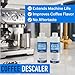 Essential Values Universal Descaling Solution for Keurig Breville Nespresso & Delonghi (4 Uses) | Coffee Machine Descaler Cleaner | Liquid To Descale Automatic Coffee Makers & Espresso Machines