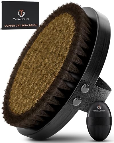 TheraCopper Copper Bristle Body Brush