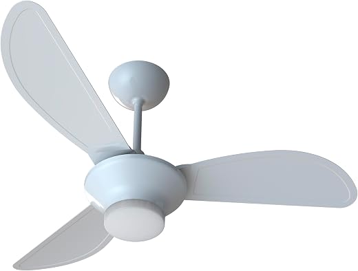Ventisol Ventilador de teto Mistral LED 18W BR 3p inj BR c/r...