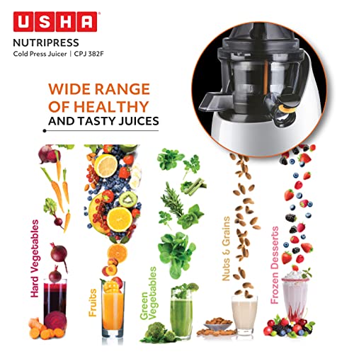 Usha CPJ 382S NutriPress Cold Press Slow Juicer