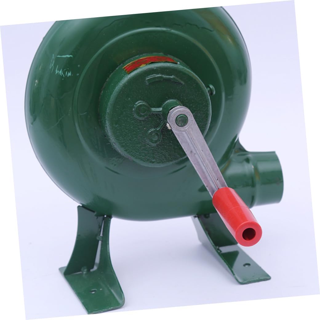 Handheld Fire Blower Fan for Bbq and Camping, Portable 200w Manual Fireplace Blower for Outdoor Barbecue and Fire Pit Ignition