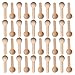 Produktbild DIY Kunst 50/100/200/500 / 1000Pcs Mini Naturholzhaus Küche Kochlöffel Werkzeug Scooper salzen Honig Kaffeelöffel Möbeldekoration (Color : 200Pcs)