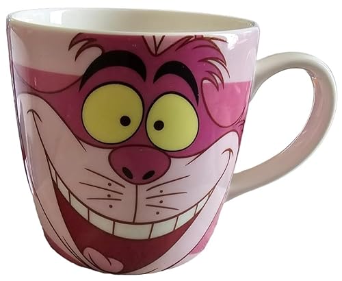 Disney Store Alice in Wonderland Cheshire Cat 'I'm Not All There' Pink Mug