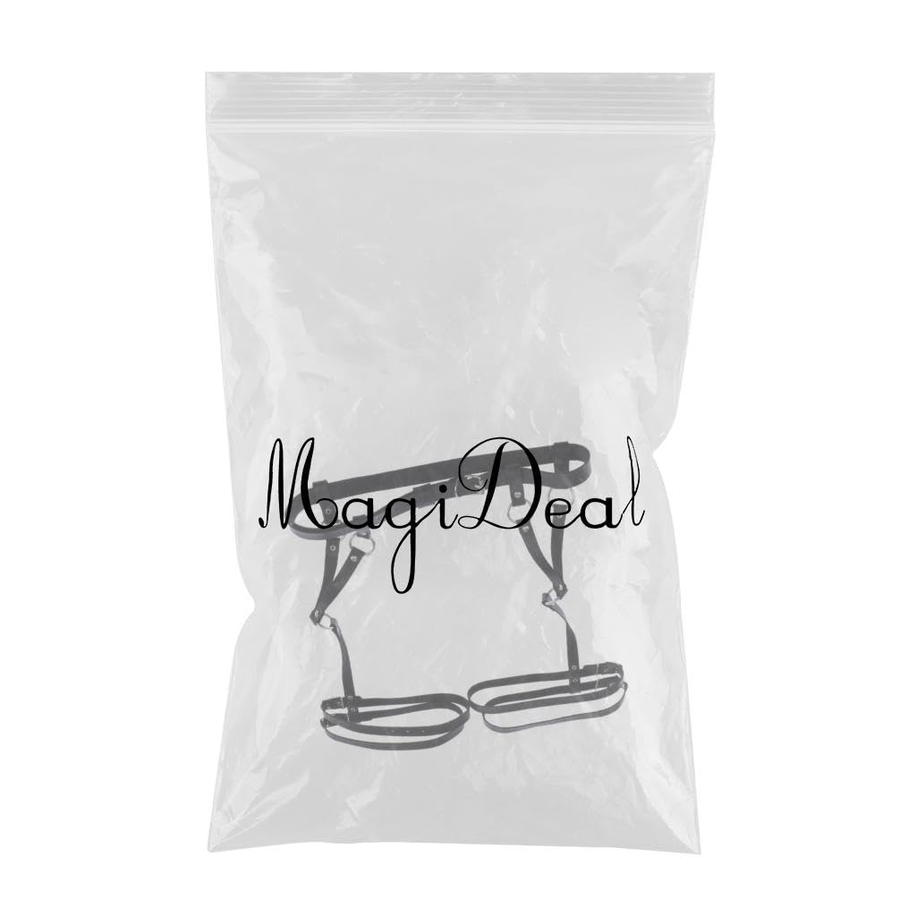 CLUB BOLLYWOOD® Punk Pu Leather Harness Garter Belt Adjustable Waist Leg Cincher Cage Belt '|Clothing, Shoes & Accessories | Womens Clothing | Intimates & Sleep | Garter Belts'|Garter Belts' - Image 7 thumbnail