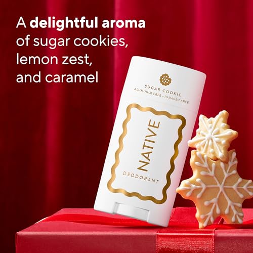 Native Deodorant, Holiday Edition, Sugar Cookie Scent, Contains Naturally Derived Ingredients, 72 Hour Odor Control | Deodorant for Women and Men, Aluminum Free with Baking Soda - image 4