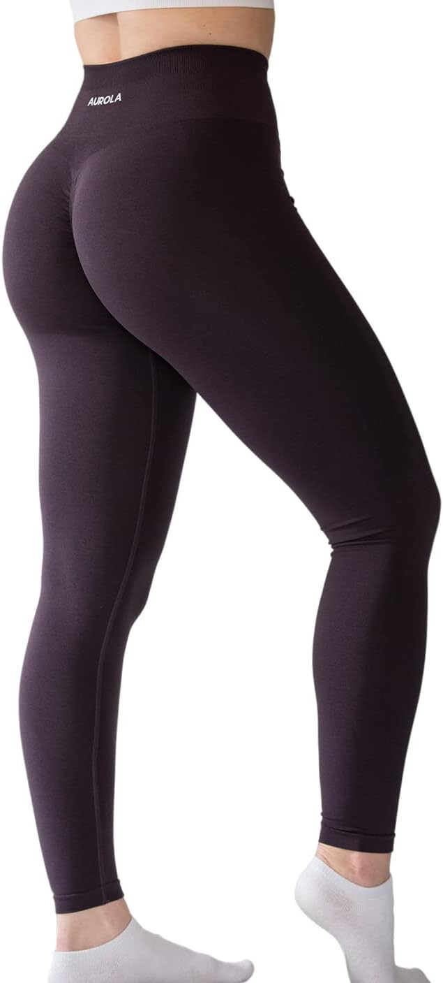Workout Leggings for Women Seamless Scrunch Tights Tummy Control Gym Fitness Girl Sport Active Yoga Pants