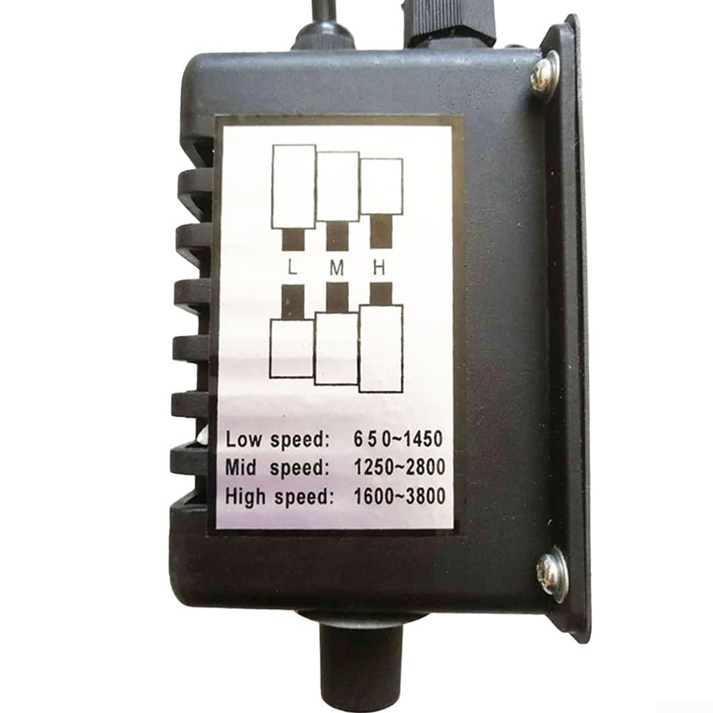 Tokarka do obróbki drewna, płynna regulacja prędkości, płytka przełączająca, do elektronarzędzi 550 W/750 W, kompatybilna z napięciem 110 V 220 V, do toczenia drewna, DIY, wyposażenie warsztatowe