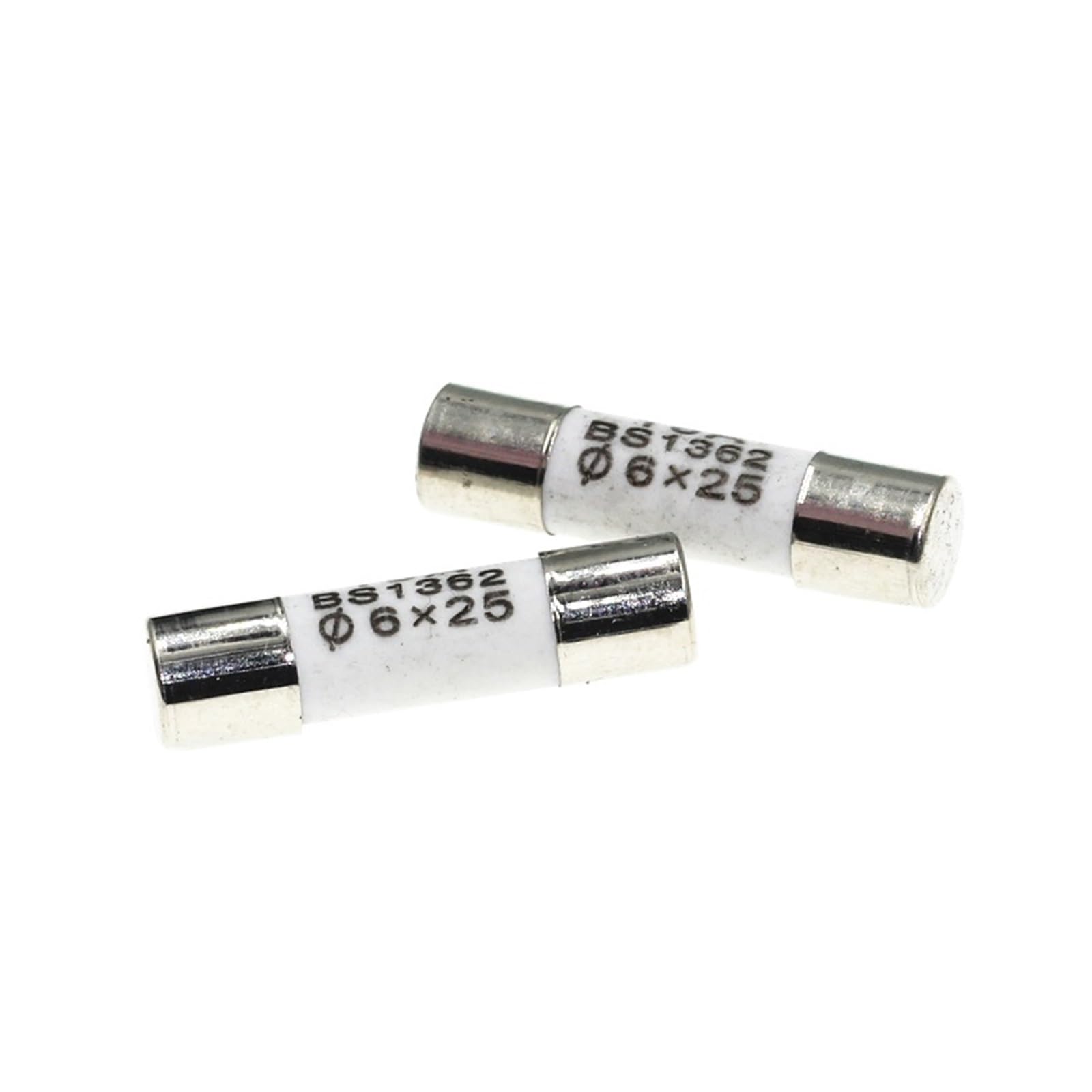 Fusibile del tubo ceramico, Fusibili Ceramici 6x25mm 250V RO57 BS1362 Confezione Da 10 0,5A-30A(10PCS 7A)
