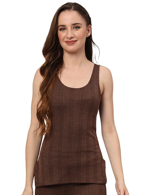 funahme FUNHAME Inner Comfort Thermal Sando Top for Women/Wool/Fabric Thermal Top-picture-8