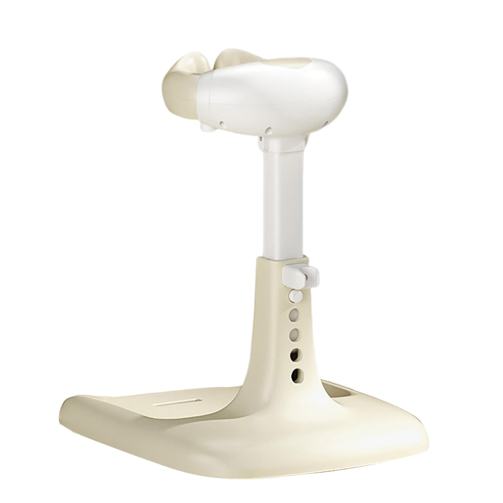 Foldable Baby Shower Stand with Anti-Slip Base Adjustable Height 17 7-24 8 Inch for Infants 8-24 Months -