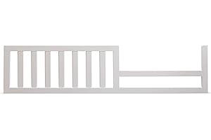 Toddler Bed Safety Guard Rail Conversion Kit 136 for Sorelle Cribs (White)