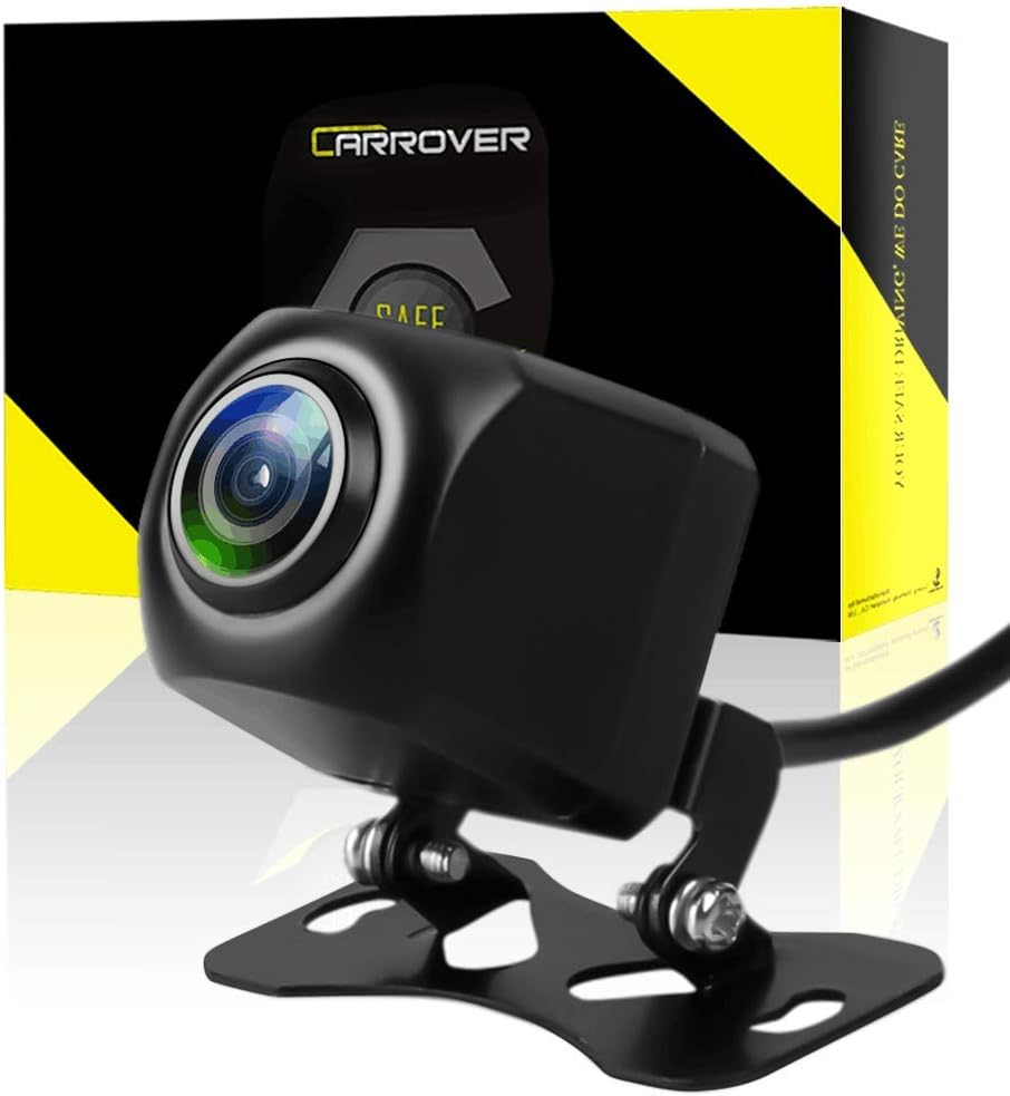 Amazon Car Rover バックカメラ リアカメラ 100万画素 12v 24v 1080p 対応 正像 鏡像 ガイドラインon Off切り替え可能魚眼レンズ 超広角170 Ip68防水 高性能バックカメラ バックモニター 車載カメラ コンパクト ハイビジョン Mccdチップ搭載 一年保証 100万画素 Car