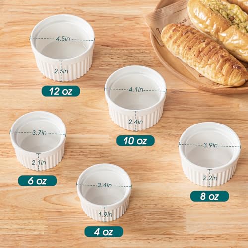 Vancasso VC-RAMEKINS-06 6 Oz Ramekins Set Of 6 thumb #6
