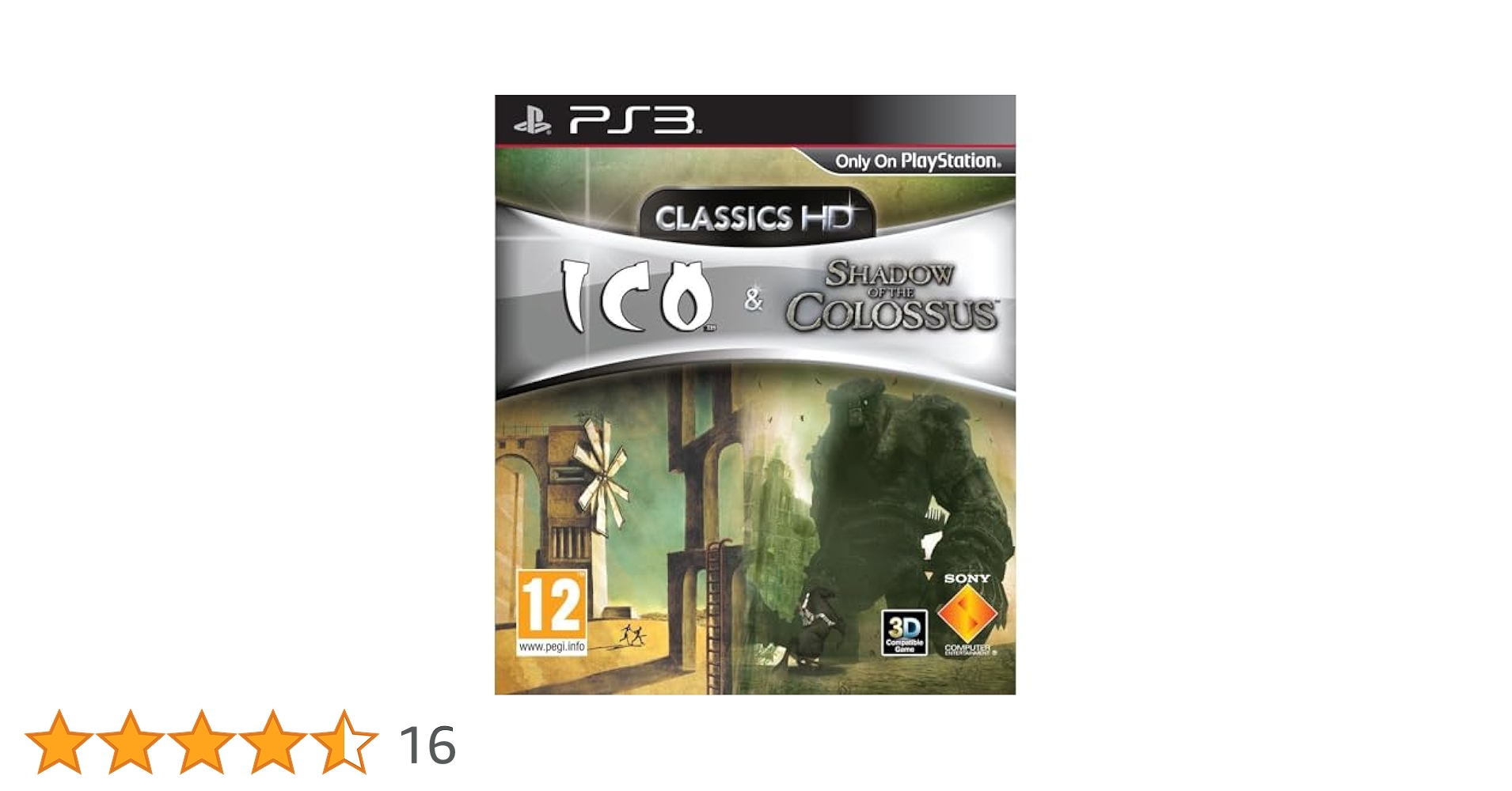 PlayStation3 - PS3★THE ICO &amp; SHADOW OF THE COLOSSUS Ico and Shadow of the Colossus Collection - PlayStation 3