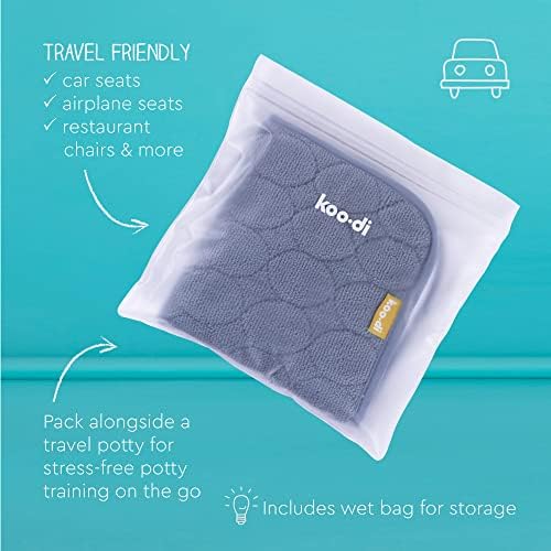 Koo-di Oopsie Do Do Baby Car Seat Protector & Pushchair Liner | Wetec Waterproof & Absorbent Seat Pad for Toddler Potty Training & Child Mishaps