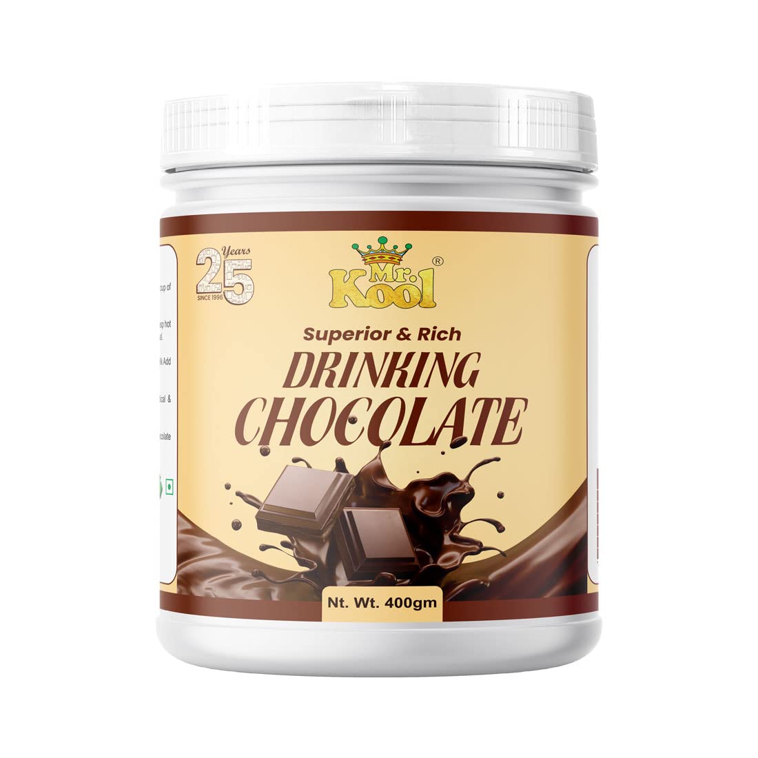 Mr. Kool Drinking Chocolate Powder for Delicious Hot / Cold Chocolate Drink, Healthy Drink for Kids 400 Gm Jar (B08MQC5PNF) Amazon Price History, Amazon Price Tracker