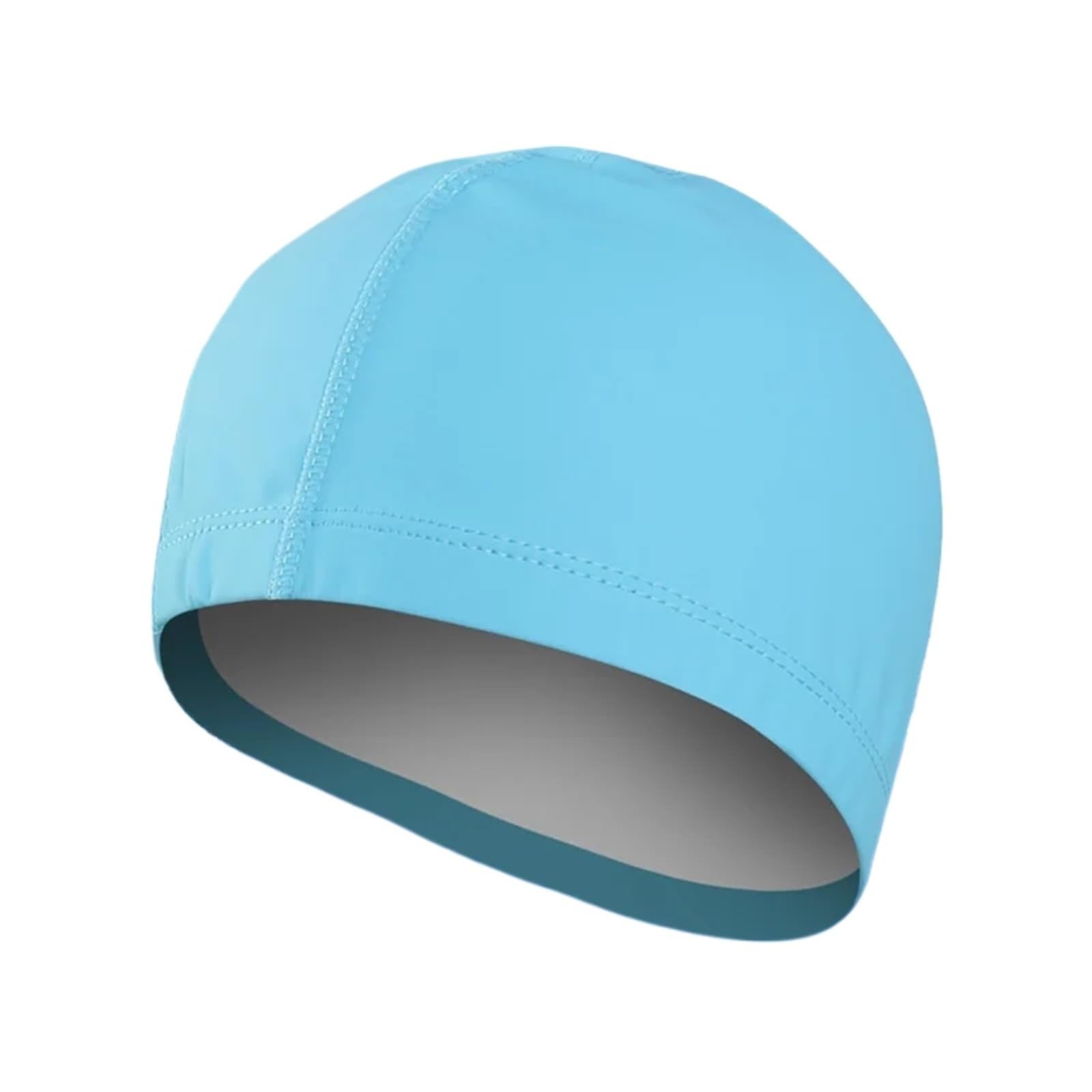 Gorros de natación elásticos Impermeables for Hombre y Mujer, Gorros Unisex for Piscina, protección oídos, 2 uds para Uso En Piscinas