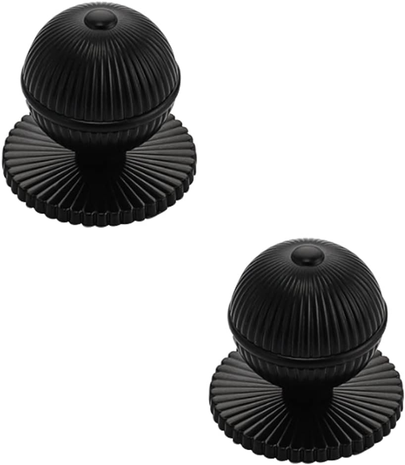 Self-Stick Instant Cabinet Drawer Knobs Metal Knobs Helper with Adhesive 2pcs/Set Furniture Knobs Handles for Kitchen Cabinet Drawer Window (Round, Rose Gold)