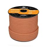 ROBUST: Das III-Typ 550 Paracord kann ein Gewicht von 250kg (550lbs) aushalten. Die geflochtene Außenhaut von 32 sorgt für Festigkeit und Haltbarkeit.