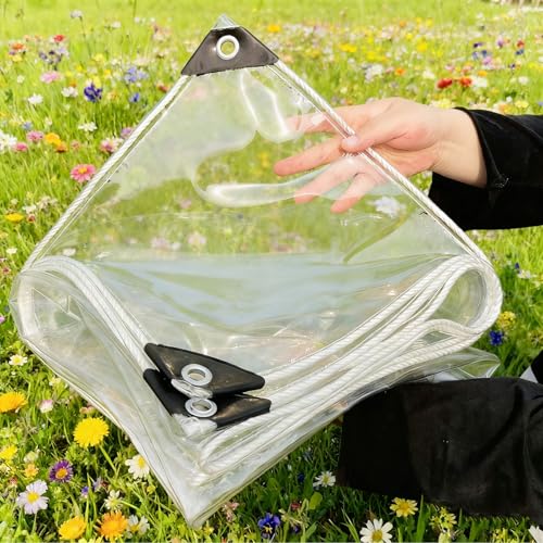 Lona para balcon transparente impermeable ideal para proteger plantas de exterior 2